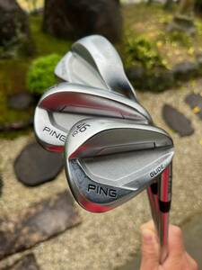 PING GLIDE 3.0 ピン グライド ウェッジ 3本セット　46／52／58 モーダス105 Flex-S 中古品