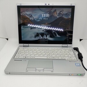 管理:TQ-2287/ジャンク扱い/ Panasonic CF-RZ6/i5-7Y57/8GB/256GB/Win11/フルHD/MS Office