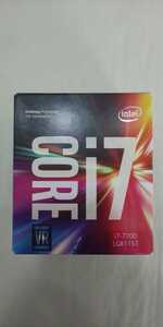 Intel Core i7-7700 開封済み新品同様 