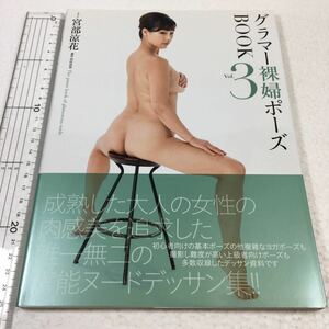 即決　未読未使用品　全国送料無料♪　グラマー裸婦 ポーズBOOK VOL.3　宮部涼花　村田浩章 ヨガポーズデッサン資料　JAN- 9784813022626