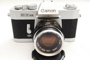 Canon EX EE/ 50mm 1:1.8 (ジャンク品）0913-126