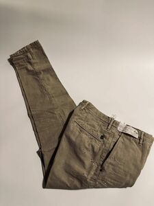 3530】新品5.1万【INCOTEX / インコテックス　34　定番モデル　ミディアムウェイトギャバジンチノ　SLIM FIT　SLACKS】サンドトープ