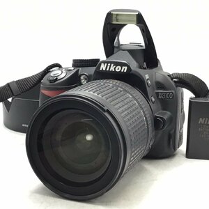 カメラ Nikon D3100 / Nikon DX AF-S 18-135mm f3.5-5.6 ED 一眼レフ セット品 現状品 [1668HJ]