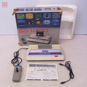 セガ コンピュータビデオゲーム SG-1000 本体 SEGA 箱説付 コントローラー不良 ジャンク パーツ取りにどうぞ【20