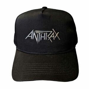 Anthrax スナップバックキャップ アンスラックス Chrome Logo
