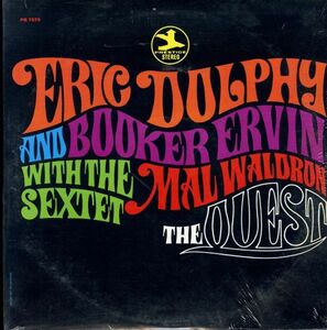 USプレスLP！緑ラベル シュリンク付 Eric Dolphy And Booker Ervin With The Mal Waldron Sextet / The Quest【Prestige / PR 7579】