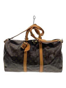 LOUIS VUITTON◆キーポル・バンドリエール45_モノグラム・キャンバス_BRW/レザー/BRW