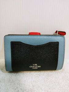 美品の方 COACH コーチ 折財布