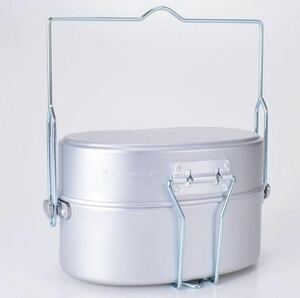 【中古品】ロスコ戦闘飯盒2型 & 専用吊り手Sサイズ (おまけ付)