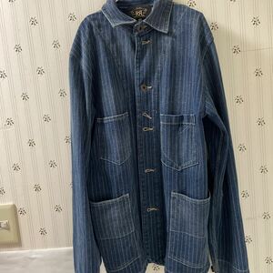 rrl RRLカバーオール インディゴ ジャケット デニムカバーオール 