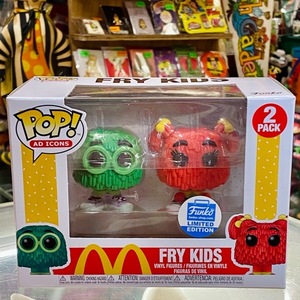 McDonald’s POP! フライキッズ グリーン レッド 限定品 FUNKO ファンコ ポップ フィギュア フライガイ フライフレンズ マクドナルド