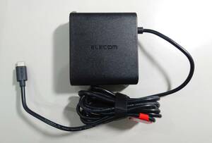 KN1970 エレコム ELECOM AC充電器/スマホ・タブレット用/Type-C ACDC-PD0465BK