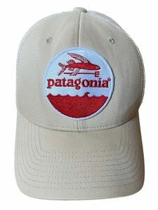 ★★★2008年製 patagonia パタゴニア フライングフィッシュ トラッカーキャップ 29035 F8 ベージュ★★★