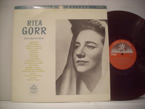 ●赤盤LP　リタ・ゴール (メゾ・ソプラノ) / リタ・ゴール オペラ・アリア名唱集 クリュイタンス指揮 RITA GORR ◇r21101