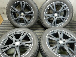 パT8552■235/55R19 BRIDGESTONE BLIZZAK DM-V2 HTC ERST VS5 エアスト 8J 5H +49 PCD108 ハブ径75㎜★条件付送料無料★VOLVO ボルボ