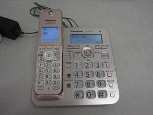 Panasonic パナソニック コードレス電話機 RU・RU・RU VE-GZ50DL 受話子機KX-FKD353-N1 ピンクゴールド 受信・発信確認済 