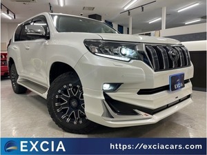 ランドクルーザープラド 2.8 TX Lパッケージ ディーゼルターボ 4WD 7人乗　サンルーフ　モデリスタエアロ