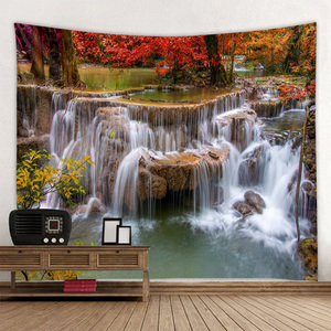 美しい滝の風景印刷壁掛けアート インテリア