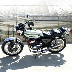 KAWASAKI カワサキ 400SS バイク 400cc OH カスタム BEET ショットガンチャンバー 希少 メッキ 中型 旧車 中古 宮城