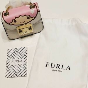 新品未使用！FURLA フルラ リトルツインスターズ ララ ミニミニバッグ ポーチ ハワイ限定