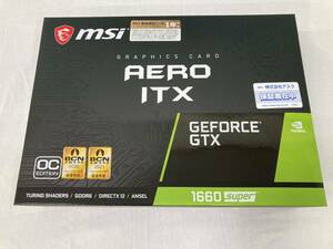 【動作確認済】MSI GeForce GTX 1660 SUPER VENTUS XS OC（管理：GB150008)