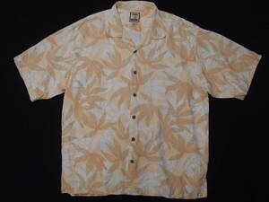 ◆古着卸USA■Tommy Bahama☆シルク☆ハワイアンシャツ★★★XL　100% SILK　 アメリカ直輸入　SALE お見逃しなく!