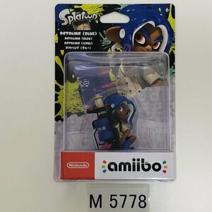 M5778 ●新品 未開封 即決●amiibo オクトリング ブルー (アミーボ スプラトゥーン 青) ●Splatoon / Octoling Blue