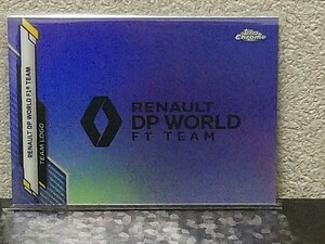 【RENAULT DP WORLD F1 TEAM】399枚限定 2020 Topps Chrome Formula 1 purple REFRACTOR F1 