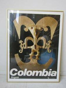 コロンビア政府観光局ポスター Museo del Oro Bogota