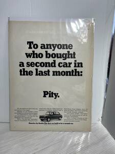 1968年6月7日号LIFE誌広告切り抜き【Austin Healey dealers】アメリカ買い付け品60sビンテージUSAインテリ車