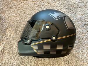 美品 ２回使用 Arai アライヘルメット ラパイド・ネオ カフェレーサー 57・58ｃｍ　Ｍサイズ