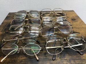 ■メガネ 眼鏡 メガネフレーム 13本まとめ　サンローラン、バーバリーアンクライン、シンプルライフ、HOYA.レノマ、シチズン　他