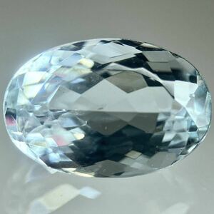 3ctUP!! ☆天然アクアマリン3.033ct☆A 約11.0×7.2mm ルース 裸石 宝石 ジュエリー ベリル aquamarine beryl テDE0