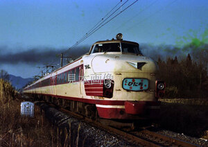 [鉄道写真] 485系ひたち 赤スカート車 (1212)