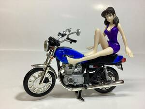 バンプレスト　1／24 スズキ　GS400E モーターサイクルコレクション　金属製バイクモデル