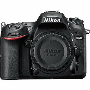 Nikon D7200 DXフォーマットデジタル一眼レフカメラ本体(ブラック)(中古品)