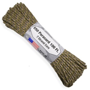 ATWOOD ROPE 550パラコード タイプ3 マルチカム アトウッドロープ Multicam マルチカモ 迷彩 商用