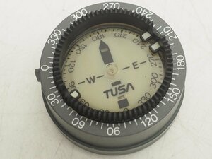 USED TUSA ツサ ゲージ用コンパス 直径:54mm 厚み:28mm スキューバダイビング用品 [1F-57523]
