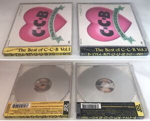 CD 廃盤 C-C-B CD The Best of C-C-B Vol.1 2 セット シール帯 ポリドール 渡辺英樹 関口誠人 米川英之 田口智治 笠浩二