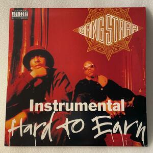 GANG STARR / HARD TO EARN / INSTRUMENTAL / dj premier guru group home jeru damaja nas wu-tang pete rock snoop dogg