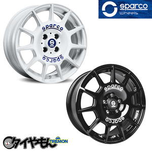 SPARCO TERRA 16インチ 4H98 7J +37 4本セット ホイール ホワイト スパルコ テラ アバルト595 ウエイト注意