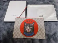 GUCCI クラッチバックキャット　正規品