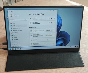 モバイルモニター 17.3インチ モバイルディスプレイ スイッチ用モニター VESA USB Type-C Mini HDMI FullHD 1920x1080 非光沢 IPS液晶 