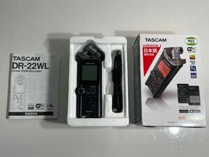 ☆美品☆ TASCAM タスカム DR-22WL リニアPCMレコーダー ボイスレコーダー 