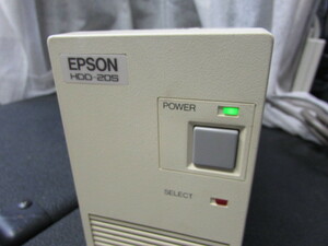 【YOD0205】★EPSON HDD-20S ハードディスクユニット PC98汎用機？ケースのみ HDD欠品 通電確認のみ★JUNK