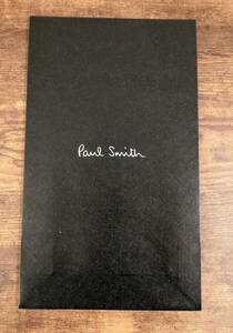 【保管品】ポールスミス Paul Smith　紙袋 2010年代 黒色 シック