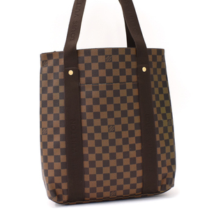 1点限定 ルイヴィトン トートバッグ カバボブール N52006 ダミエエベヌ キャンバス ブラウン LOUIS VUITTON