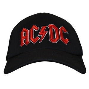 AC/DC エーシーディーシー Logo メッシュキャップ オフィシャル