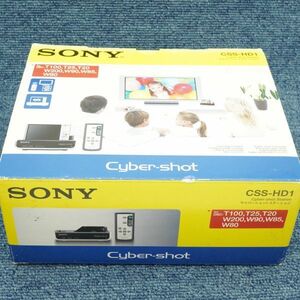 SONY CSS-HD1 純正アクセサリー付属 Cyber-shot サイバーショットステーション DSC-T100 T25 T20 W200 W90 箱付き #B