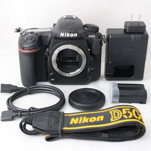 ☆新品級・ショット数530☆ Nikon デジタル一眼レフカメラ D500 ボディ ニコン #2024